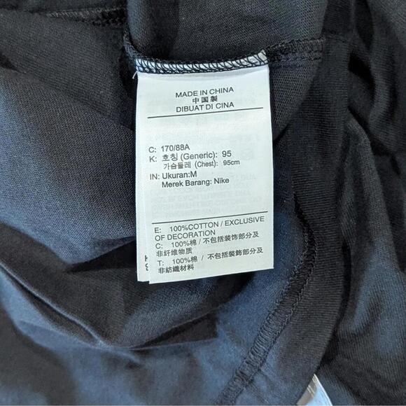 Men’s Nike Jordan Flight Heritage T-Shirt Black M DZ7314-010 NWT Jumpman Logo - Picture 7 of 9